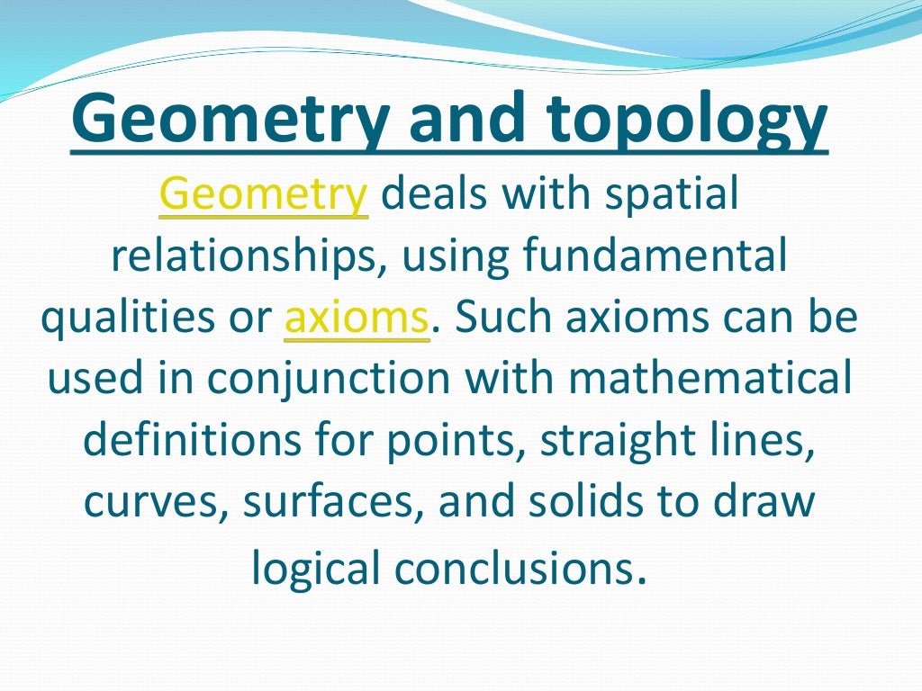 Branches of mathematics