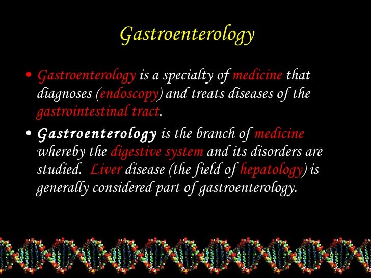 Branches Of Medicine Ppt