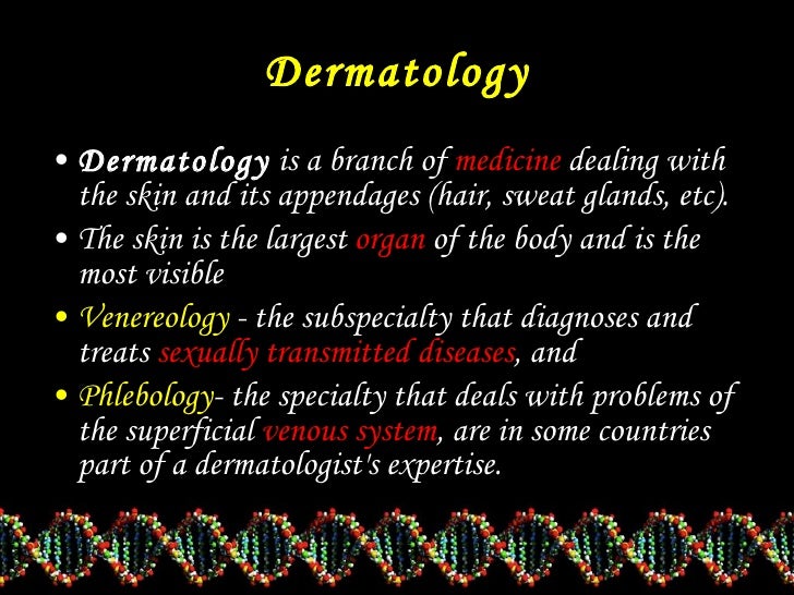 Branches Of Medicine Ppt