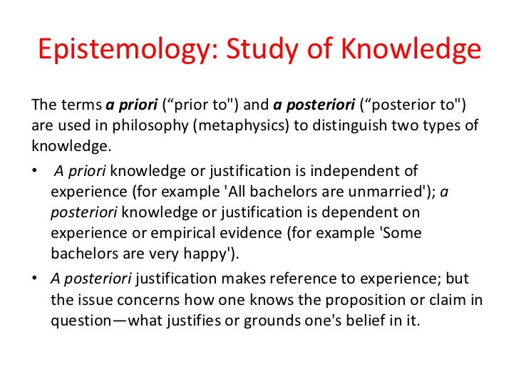 Branches of philosophy