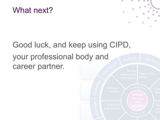 Branches presentation on career cpdmap | PPTX
