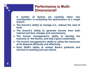 Branch incentive framework | PDF