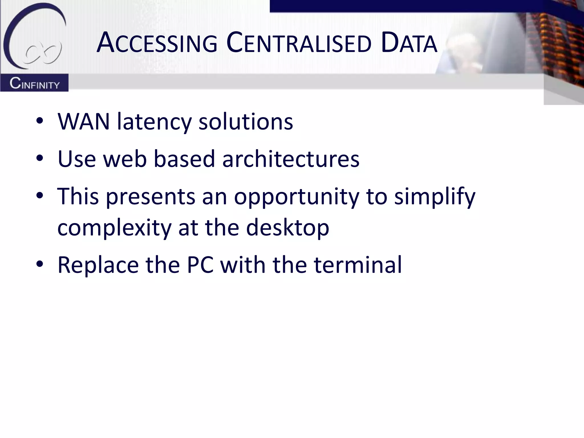 Branch Office Infrastructure
