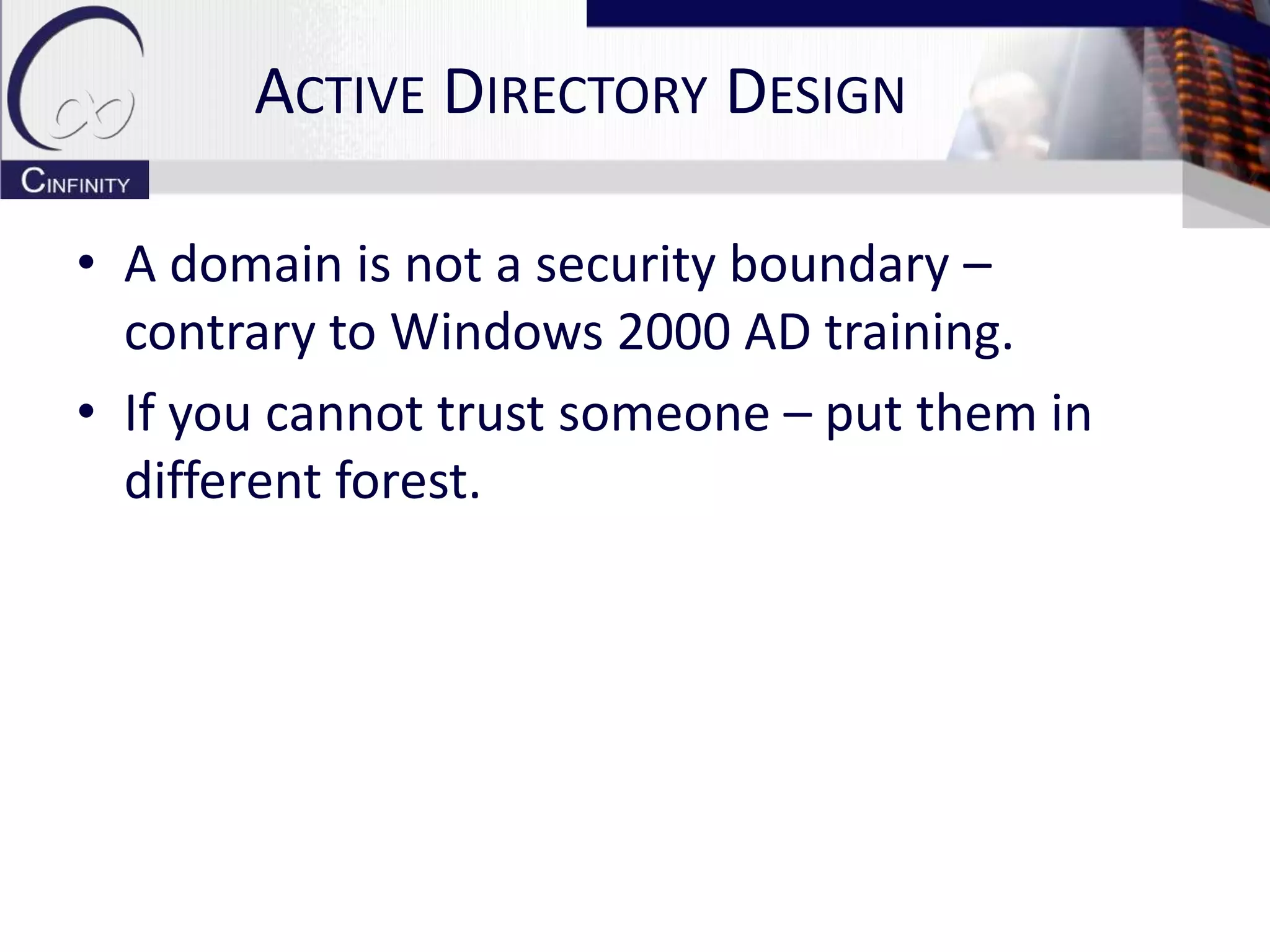 Branch Office Infrastructure