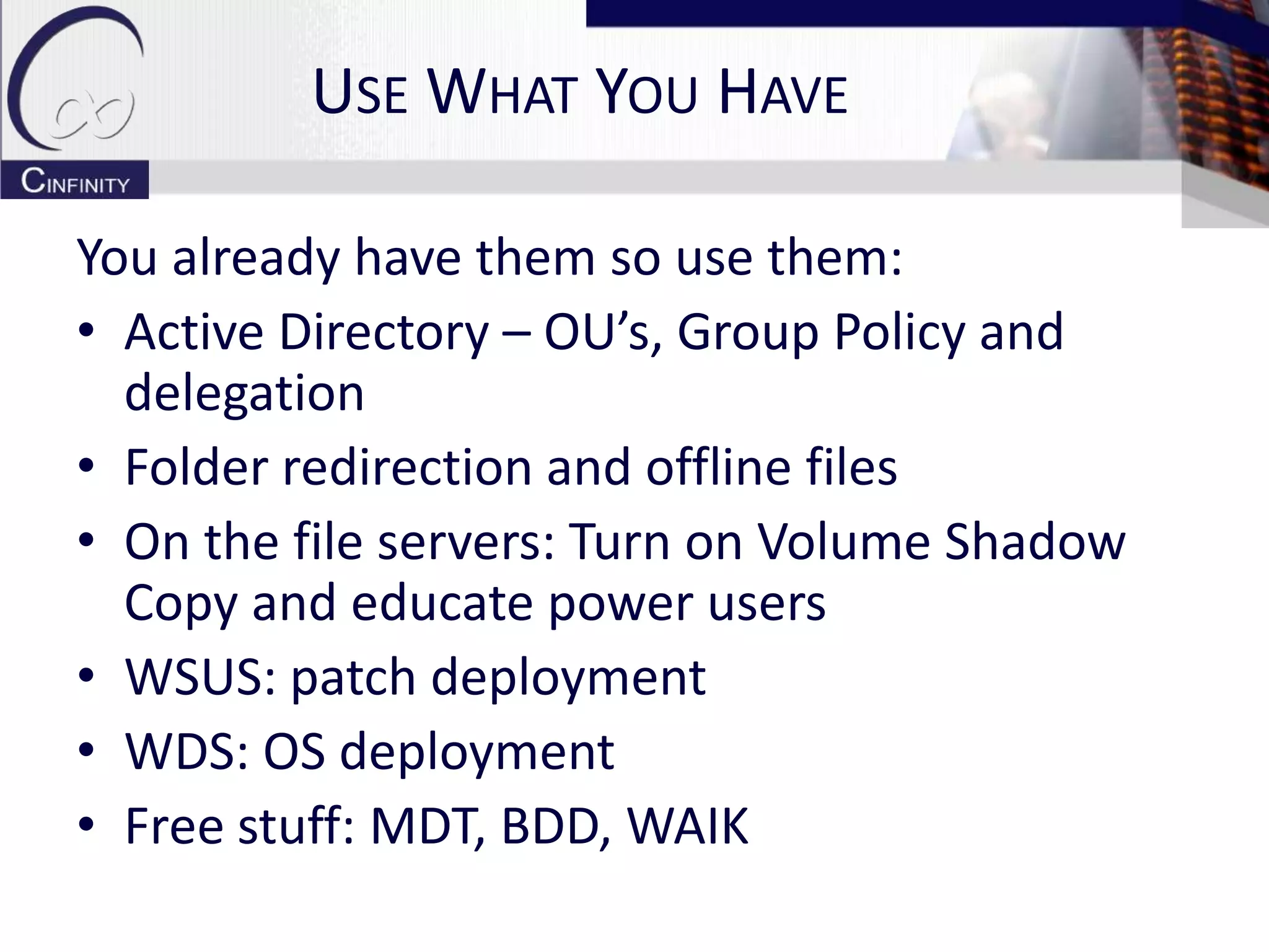 Branch Office Infrastructure