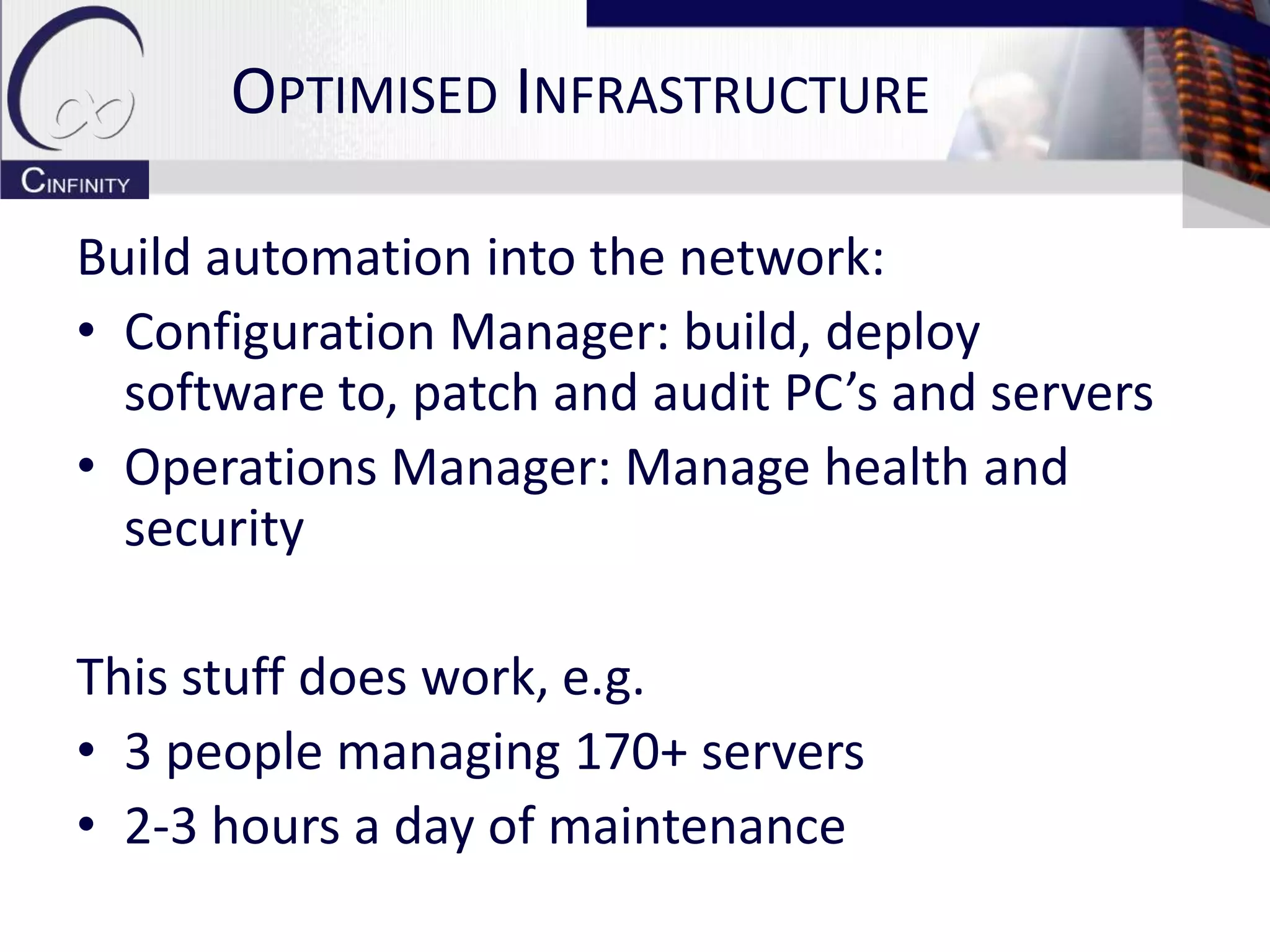 Branch Office Infrastructure
