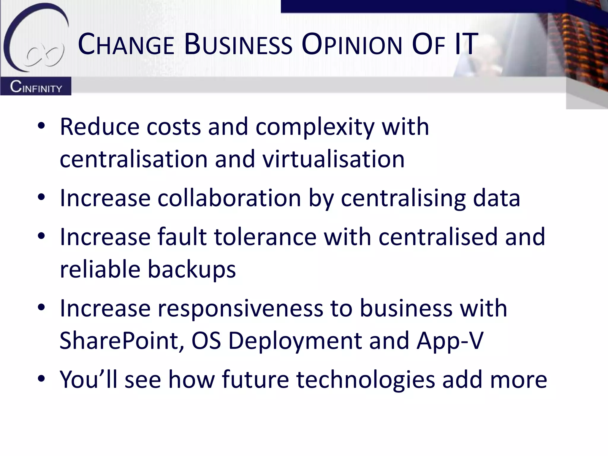 Branch Office Infrastructure