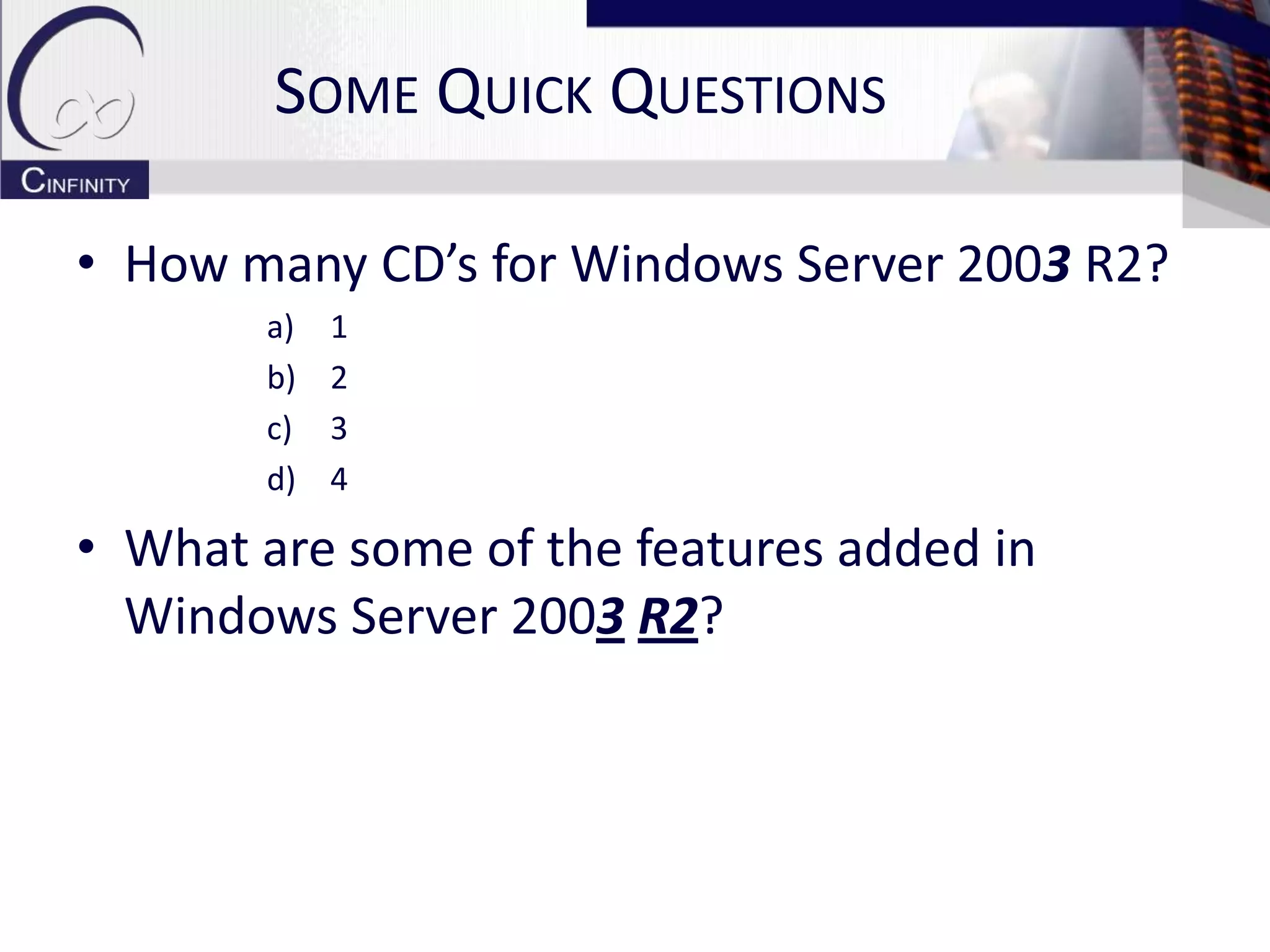 Branch Office Infrastructure