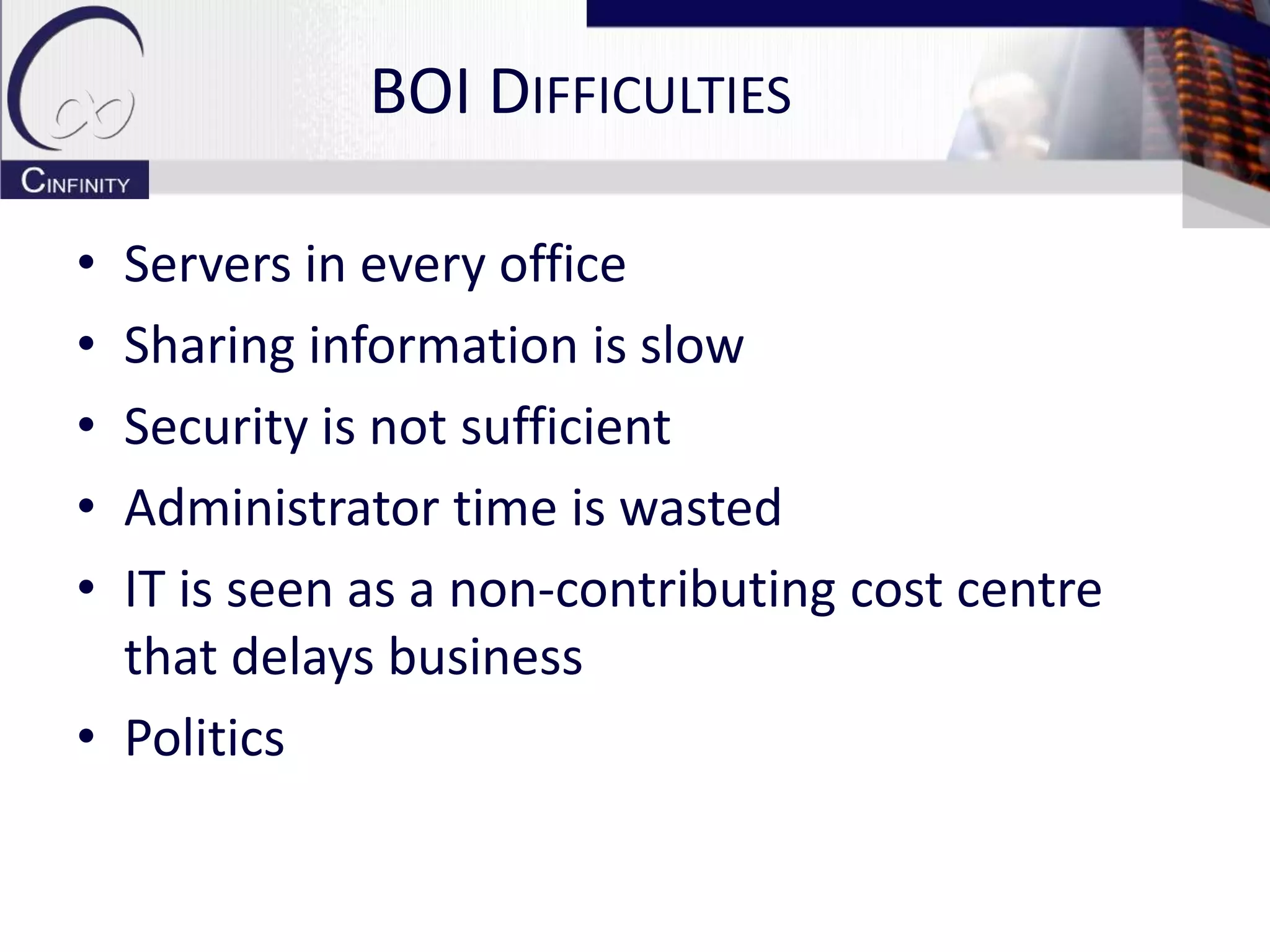 Branch Office Infrastructure