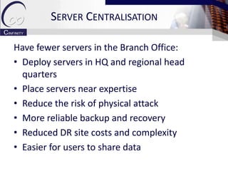 Branch Office Infrastructure