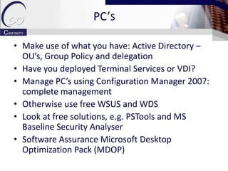 Branch Office Infrastructure