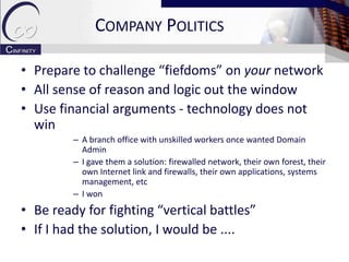 Branch Office Infrastructure