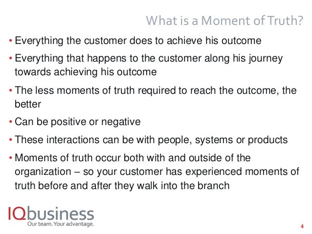 customer moments of truth