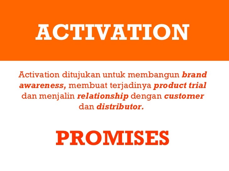 Brand Innovation and Activation