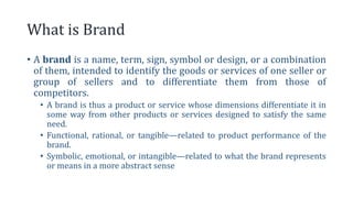 Brand management and its categories to enhance | PPTX | Advertising ...