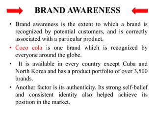 Brand Equity of Coca Cola | PPTX