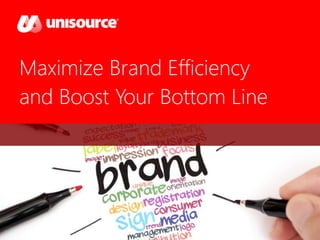 Maximize Brand Efficiency
and Boost Your Bottom Line

 