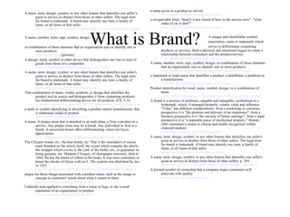 Brand Identity | PPT