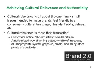 Brand Masterclass Week Seven