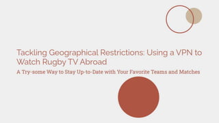 Watch Rugby Abroad