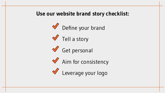 Telling your brand story through your B2B website