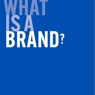 Brand vs. Branding
