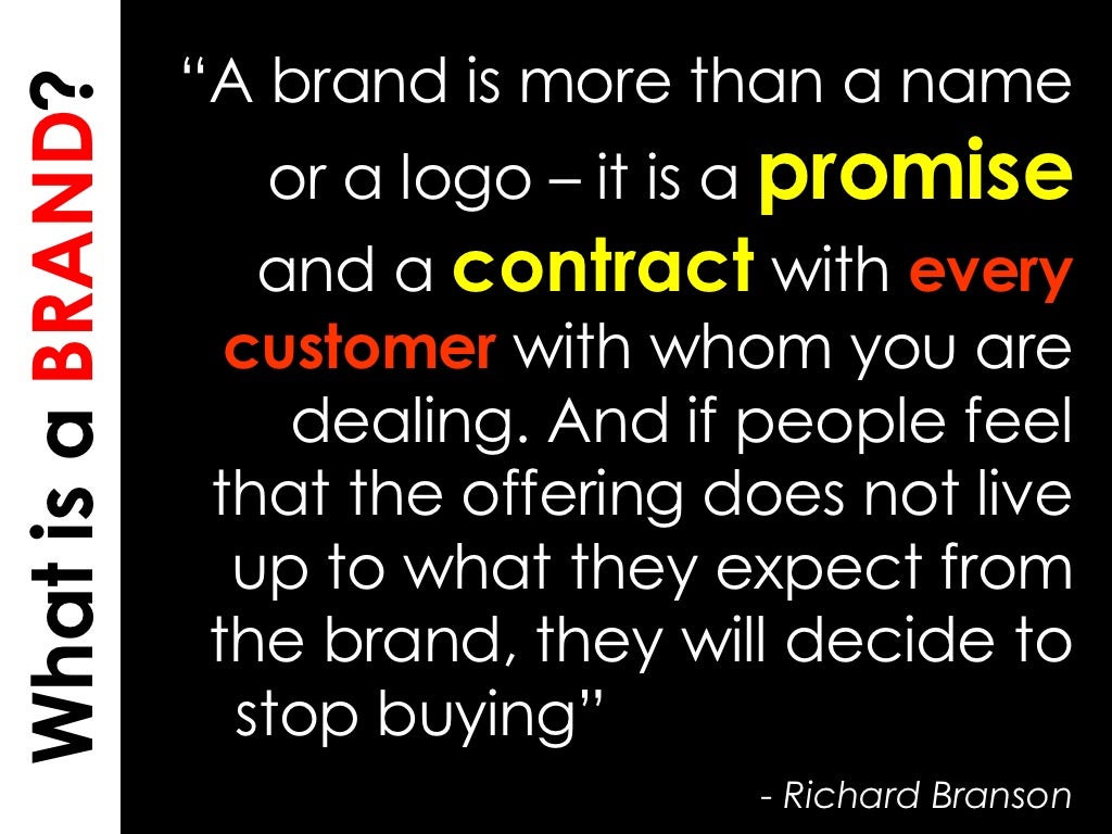 What is a BRAND