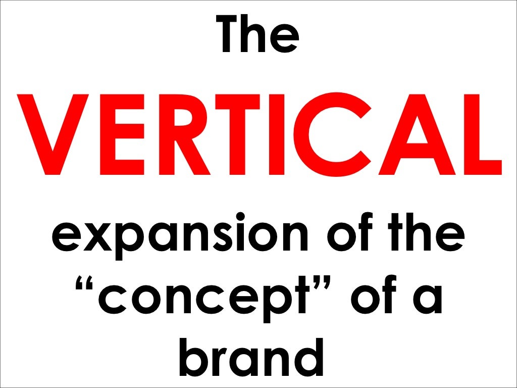 The VERTICAL expansion of the