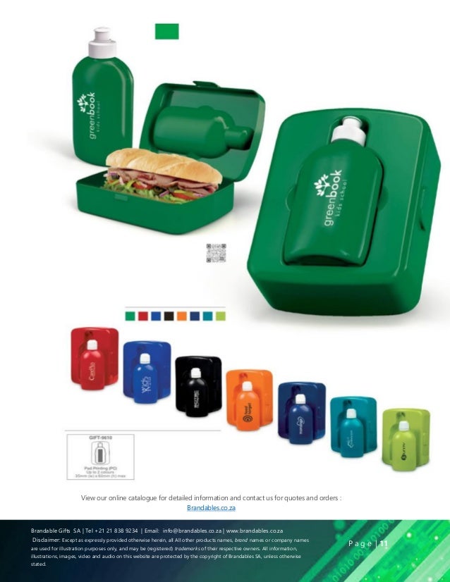 The Nearly Ultimate Summer Corporate Gifts Guide MMXV (South Africa)