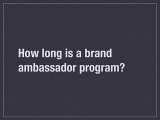 Brand Ambassador Program Blueprint by Britt Michaelian