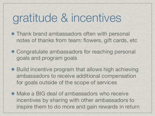 Brand Ambassador Program Blueprint by Britt Michaelian Brand Ambassador Program Blueprint by Britt Michaelian