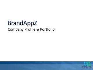 Company Profile & Portfolio
 