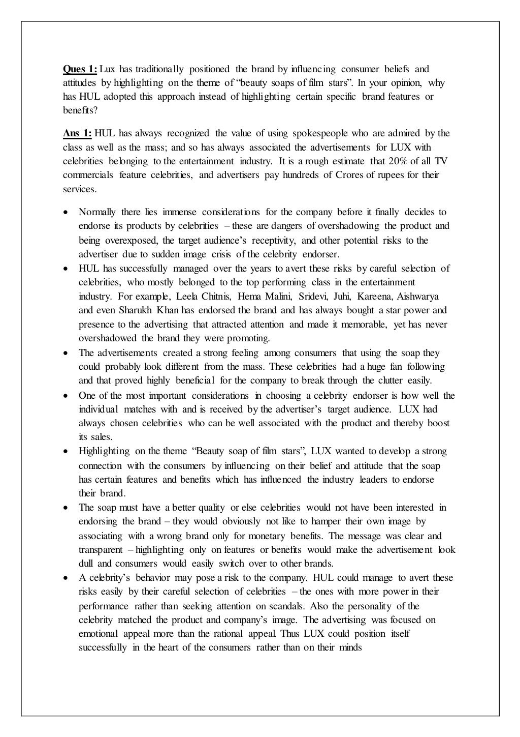 Lux soap marketing strategy pdf image