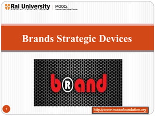 1 
Brands Strategic Devices 
 