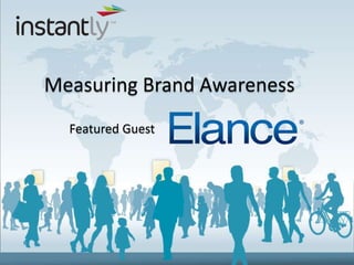 Measuring Brand Awareness
Featured Guest
 