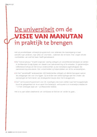 Manutan: samen naar een nieuwe horizon