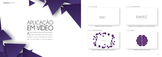 APLICAÇÃO
EM VÍDEO
Avinhetadaprodutoraseguedeformaìntegrao
conceitoeidentidadevisualdamesma,sendo
veiculada nas peças produzidas pela empresa,
tanto no início quanto no final da produção.
TÓPICO 7BRANDBOOK
etapa inicial
etapa inicial etapa intermediária
etapa intermediária etapa final
etapa final
Aparição do nome da produtora
Junção dos elementos do logo da produtora Formação do logo da produtora
Aparição do complemento do nome da produtora
6261
 