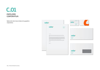 Saba Sim BRANDBOOK SABA identidad de marca o branas | PDF