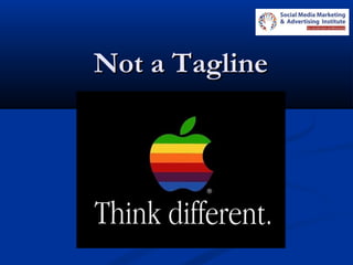 Not a TaglineNot a Tagline
 