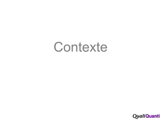 Contexte 