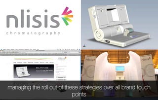 The roll out: all disciplines in parallel, all based on the
same vision
  managing the roll out of these strategies over all brand touch
                              points
 