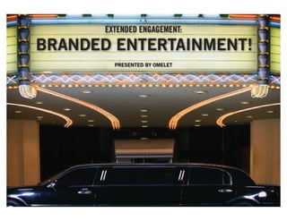 EXTENDED ENGAGEMENT:

BRANDED ENTERTAINMENT!
         PRESENTED BY OMELET
 