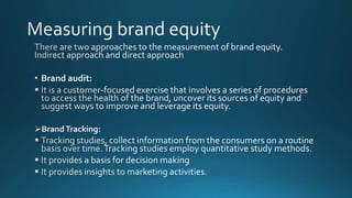 Brand equity