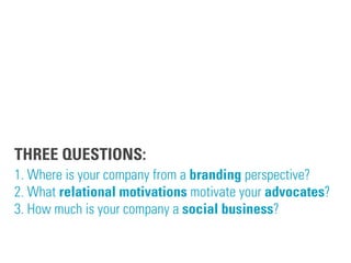 Social Brand Experience: How to Manage a Motivational Brand Slide 32