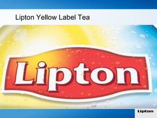 Lipton Yellow Label Tea
 