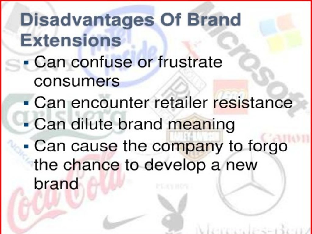 Brand extensions