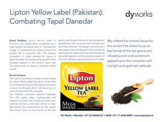 Brand flash - Lipton Yellow Label (Pakistan)