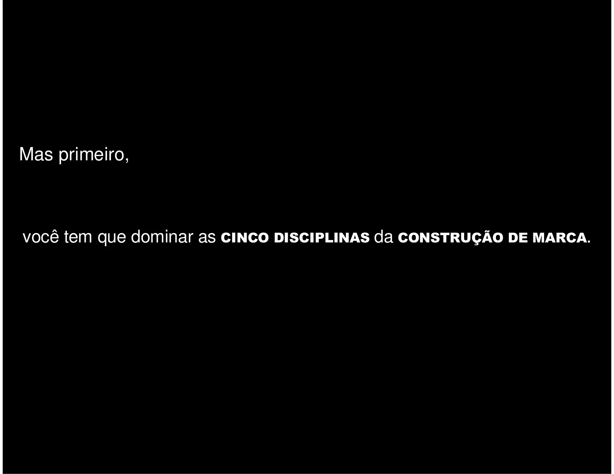 O Abismo da Marca - Brand Gap