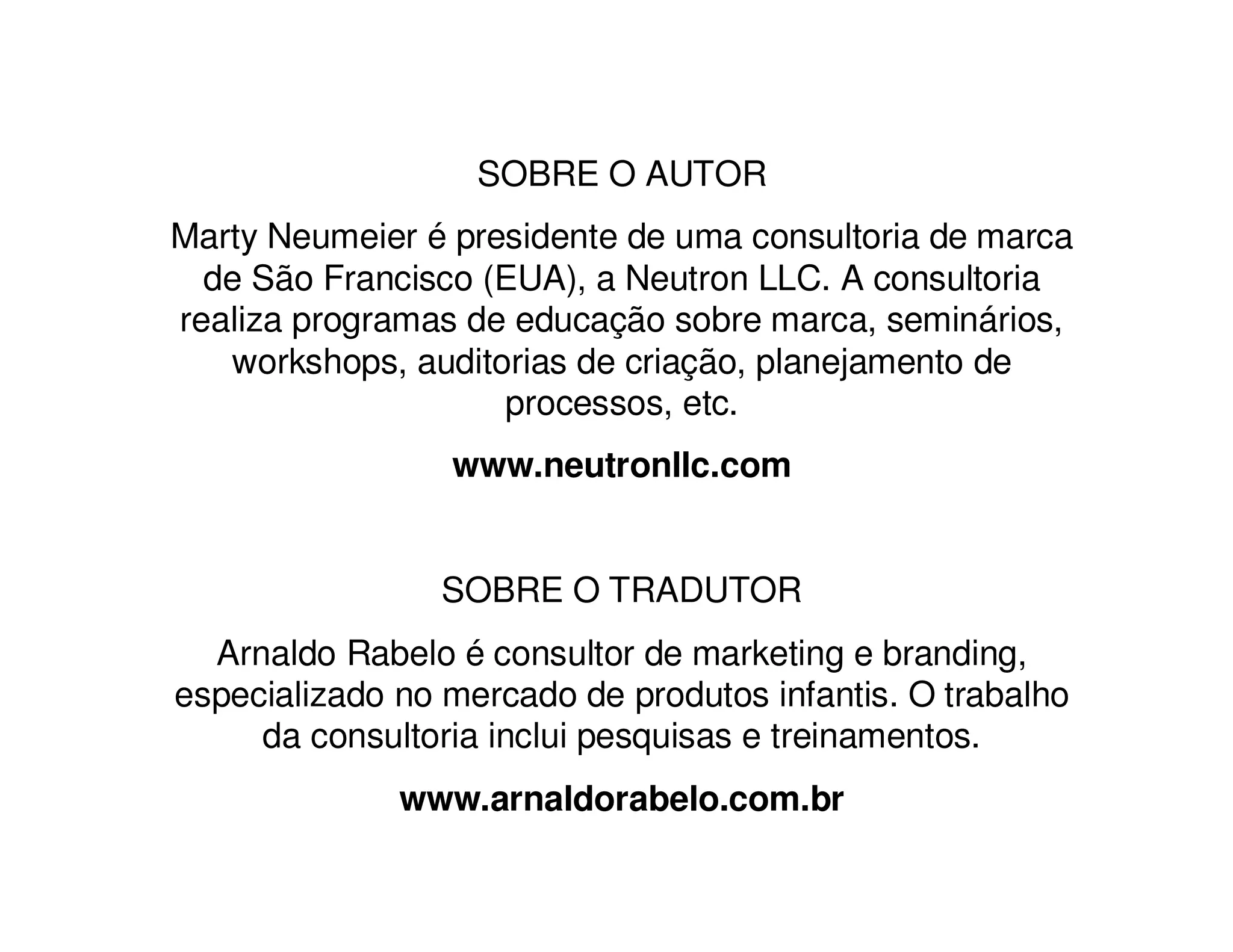 O Abismo da Marca - Brand Gap