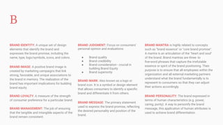 Brand Connotation Brand Glossary | PDF